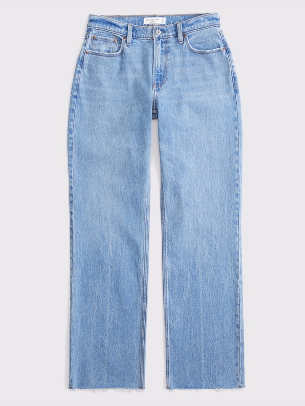 A&F “the baggy low rise” curve love jean size 25r